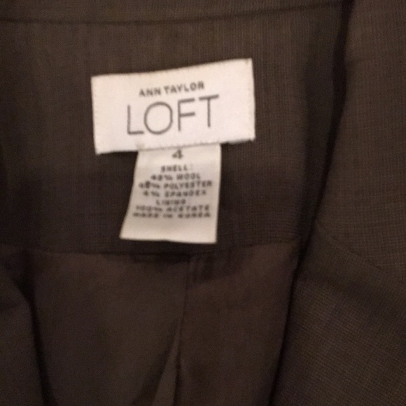 ANN TAYLOR LOFT blazer, EUC - Picture 2 of 4